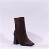 Una Healy Homegrown Toecap Ankle Boot - Brown Snake